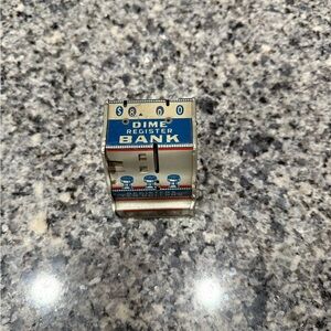 Vintage Dime Register Bank